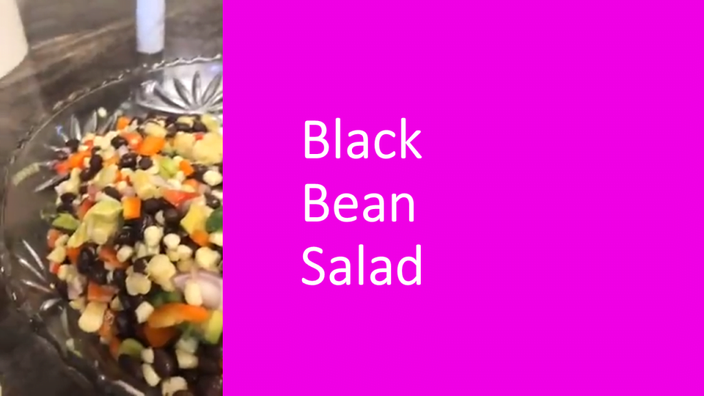 Black bean salad recipe