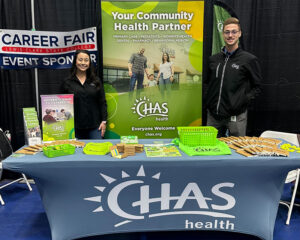 CHAS attends the Lewis & Clark State College Career Fair
