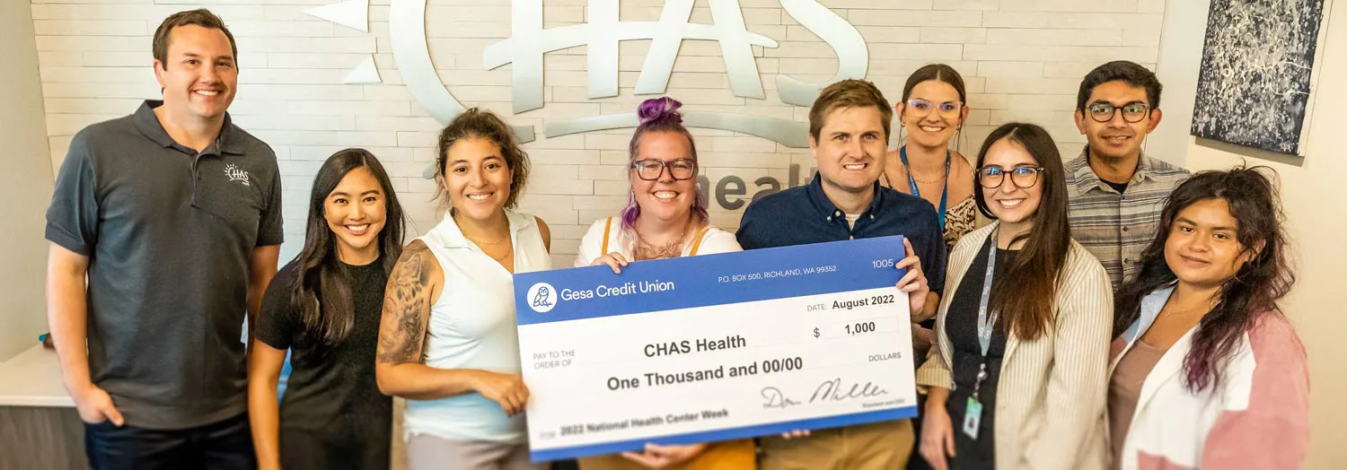 Gesa Credit Union Donation August 2022