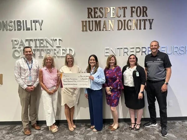 STCU Donation to CHAS Health Learning Institute