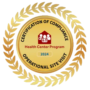 Certification of Compliance Operational Site Visit Badge